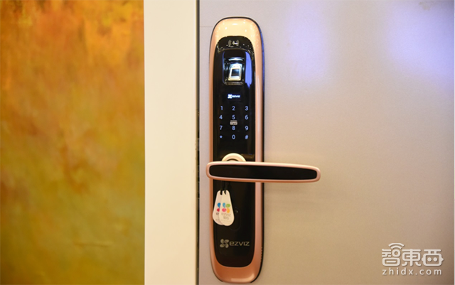 萤石发布第二代智能锁 全线产品登陆AWE极果科技公园