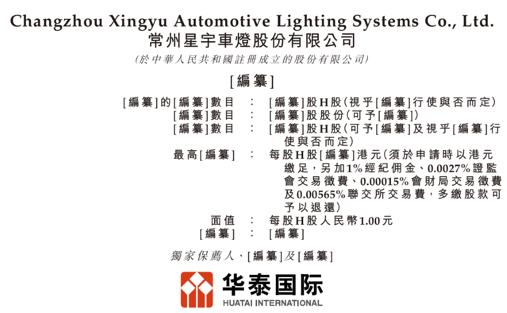中国车灯老大递表港交所！两年净赚超25亿，供货蔚小理鸿蒙智行