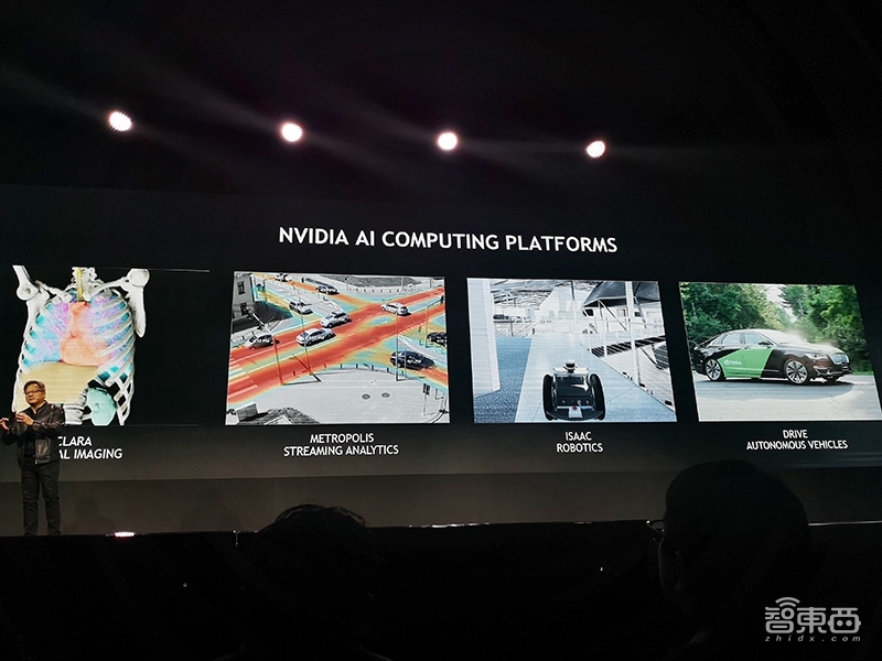 黄仁勋现场秀AI跳舞！联合美团打造无人外卖车