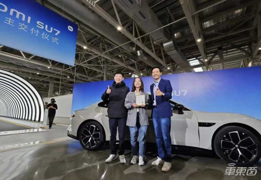 小米SU7交付5天破千！特斯拉跌落神坛，理想周销超问界