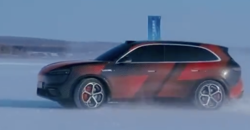 鸿蒙智行又一款新车来了！疑似问界M6谍照曝光，或二季度上市