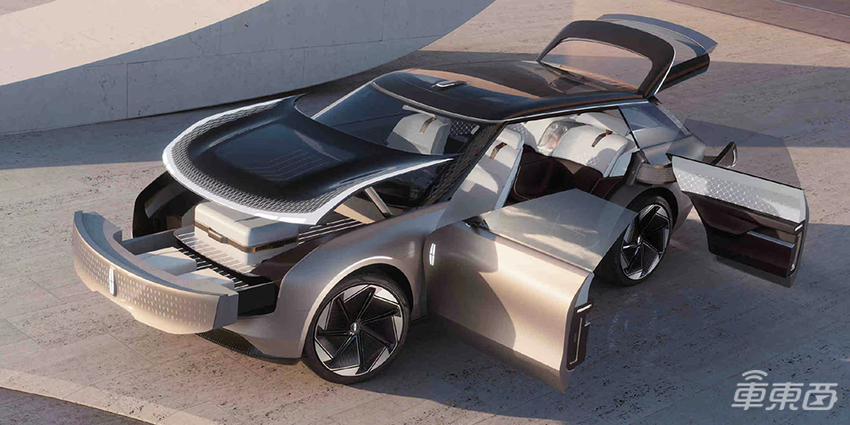 林肯发布首款纯电概念车！采用对开门设计，车舱可半透明