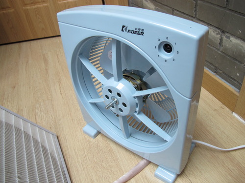 166元DIY一部空气净化机