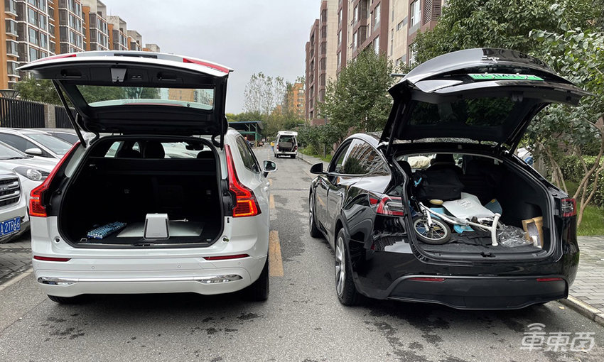 沃尔沃XC60对比特斯拉Model Y试驾,不同的优雅和智慧