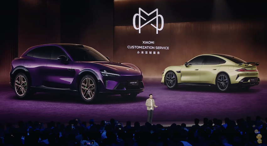 小米汽车推出定制服务：选配超过10万可选！雷军给特斯拉理想打广告