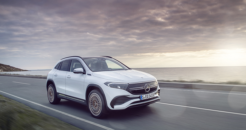 奔驰EQA全球首发：首款车型续航不足500公里，能叫板特斯拉吗？