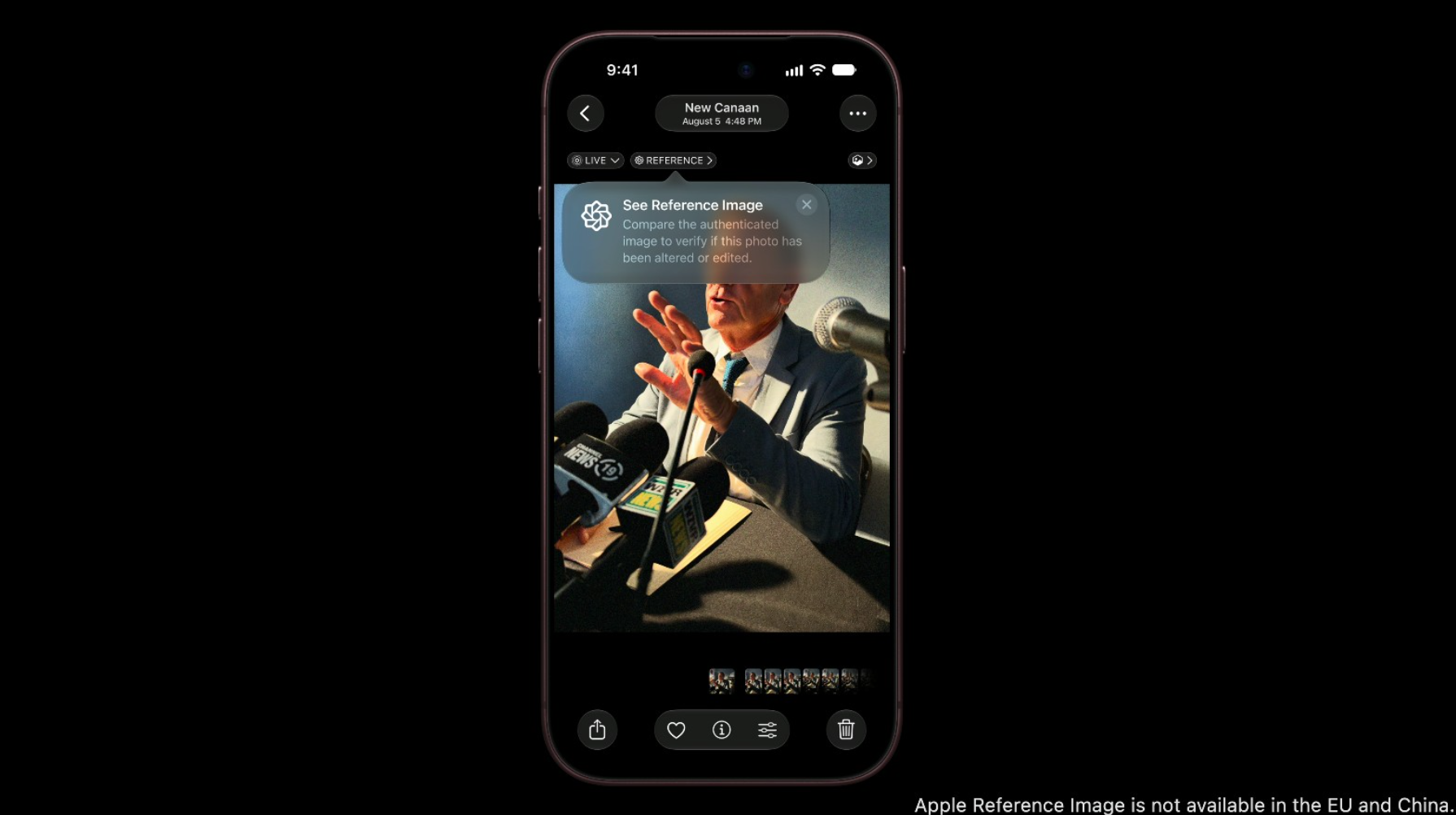 苹果首次公开iPhone图像防伪技术,给照片加上“身份证”