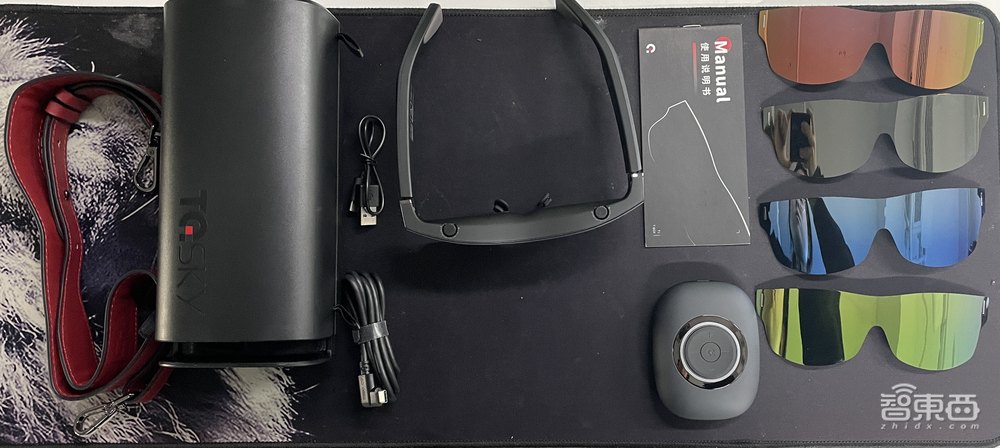 深度体验天趣星空首款“视听眼镜”:户外影院随身带,与AR眼镜有何不同?