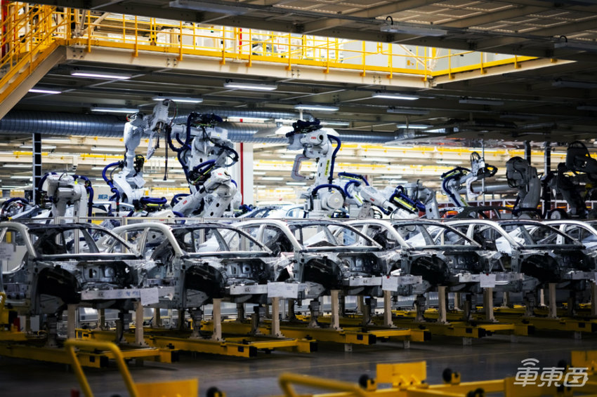 极氪001正式量产下线，下周交付，新车型产线正在搭建