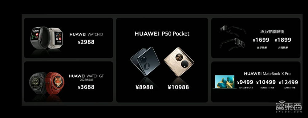 华为再发折叠屏旗舰P50 Poket,还有鸿蒙智能汽车来炸场