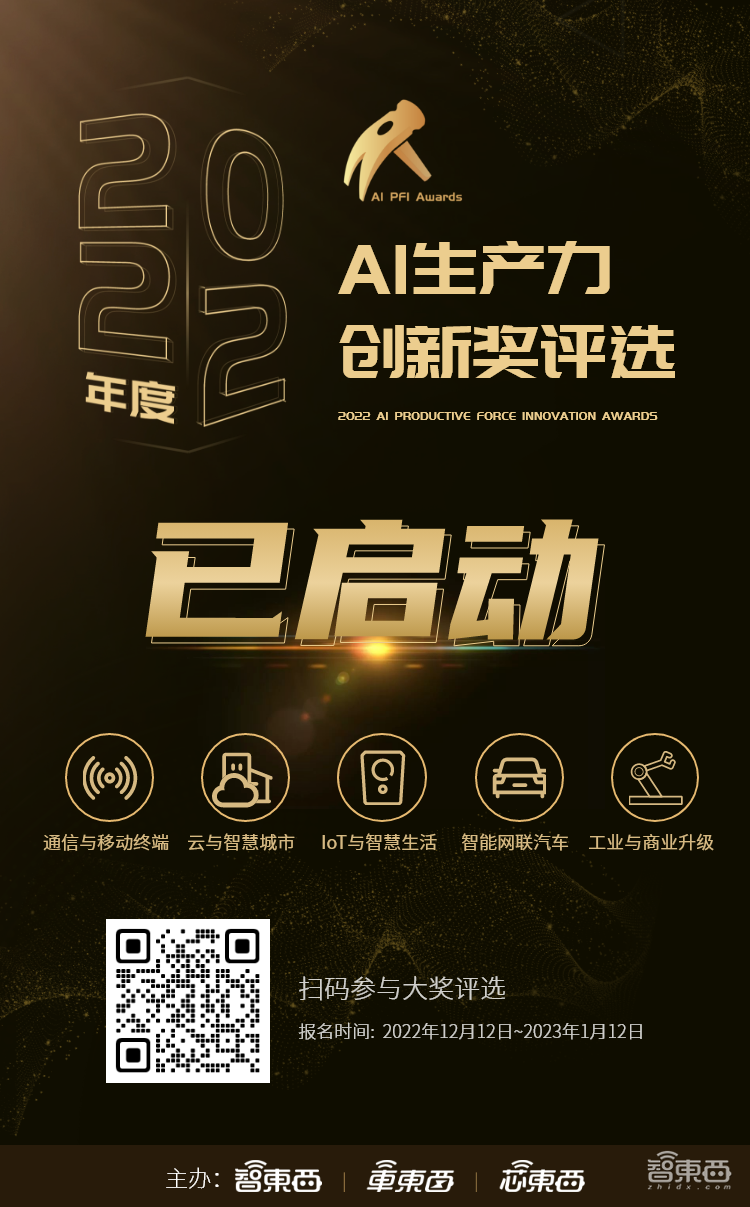 科技是第一生产力!2022年度AI生产力创新奖评选启动