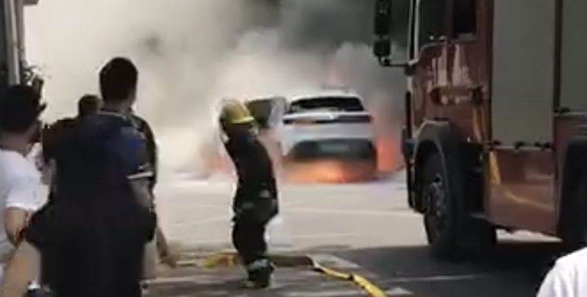 突发！小鹏G3在广州起火，官方回应称底盘有磕碰