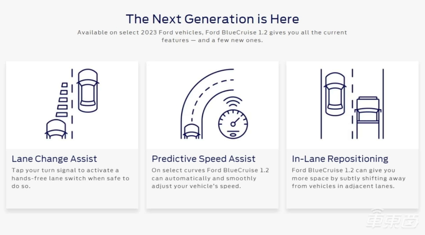 福特更新辅助驾驶系统,双手可离开方向盘,还增加了拨杆变道