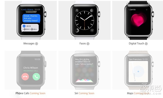苹果推出新页面,发布 Apple Watch 应用操作演示视频