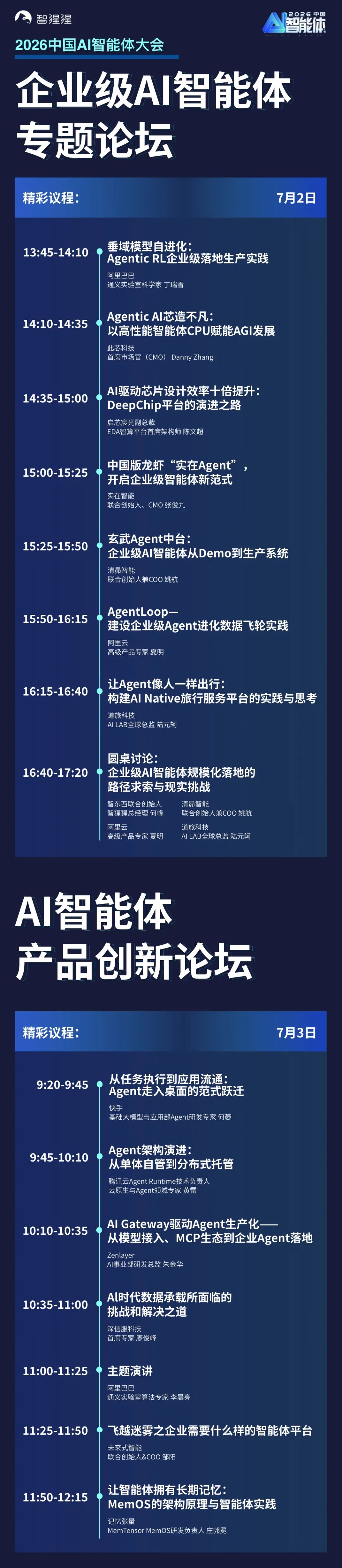 半壁江山都来了！龙虾Hermes后首场智能体大会两天议程公布，解构七大核心范式与AI生产力狂飙