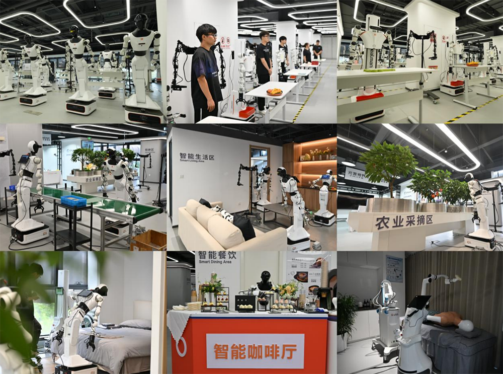 睿尔曼CES晒三大具身智能产品,演示跨洋实时遥操机器人拿东西