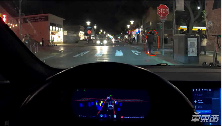 车主展示特斯拉自动驾驶能力:从家自动驶向服务中心,全程零干预