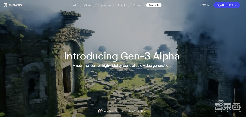 宣战Sora!Runway最新视频生成模型上线,可生成10秒高保真、高动态视频