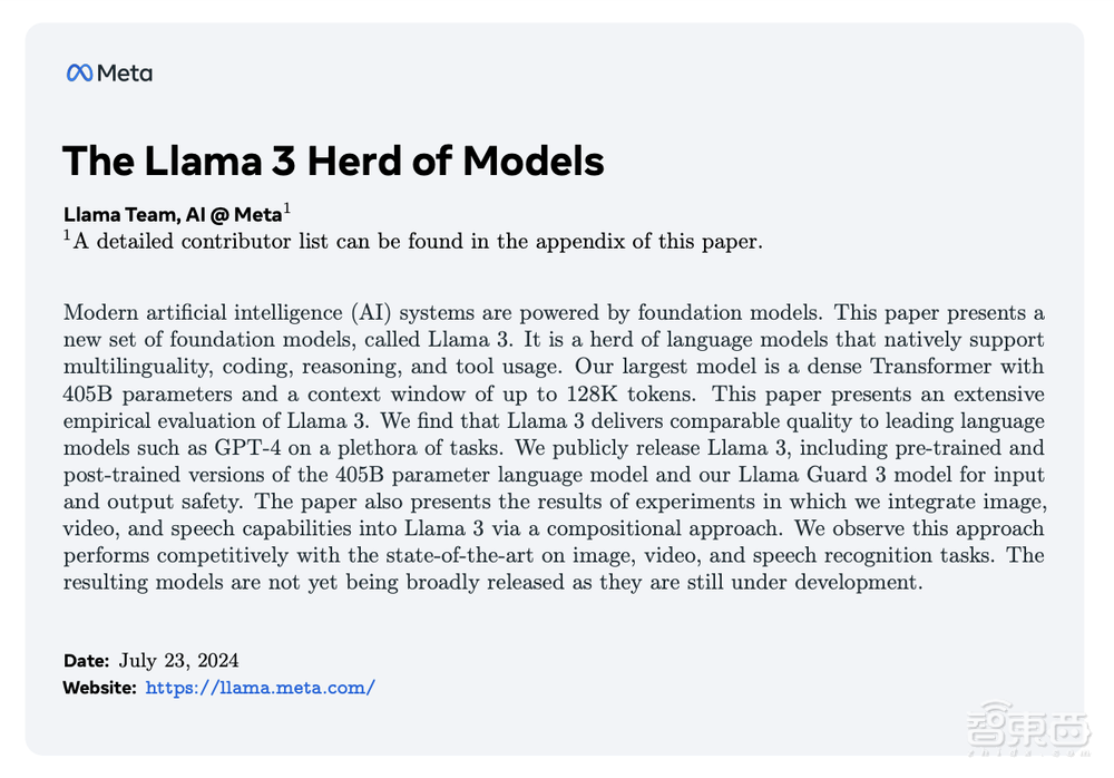 最强开源大模型一夜封神!Llama 3.1震撼发布,真正的全民GPT-4时代来了