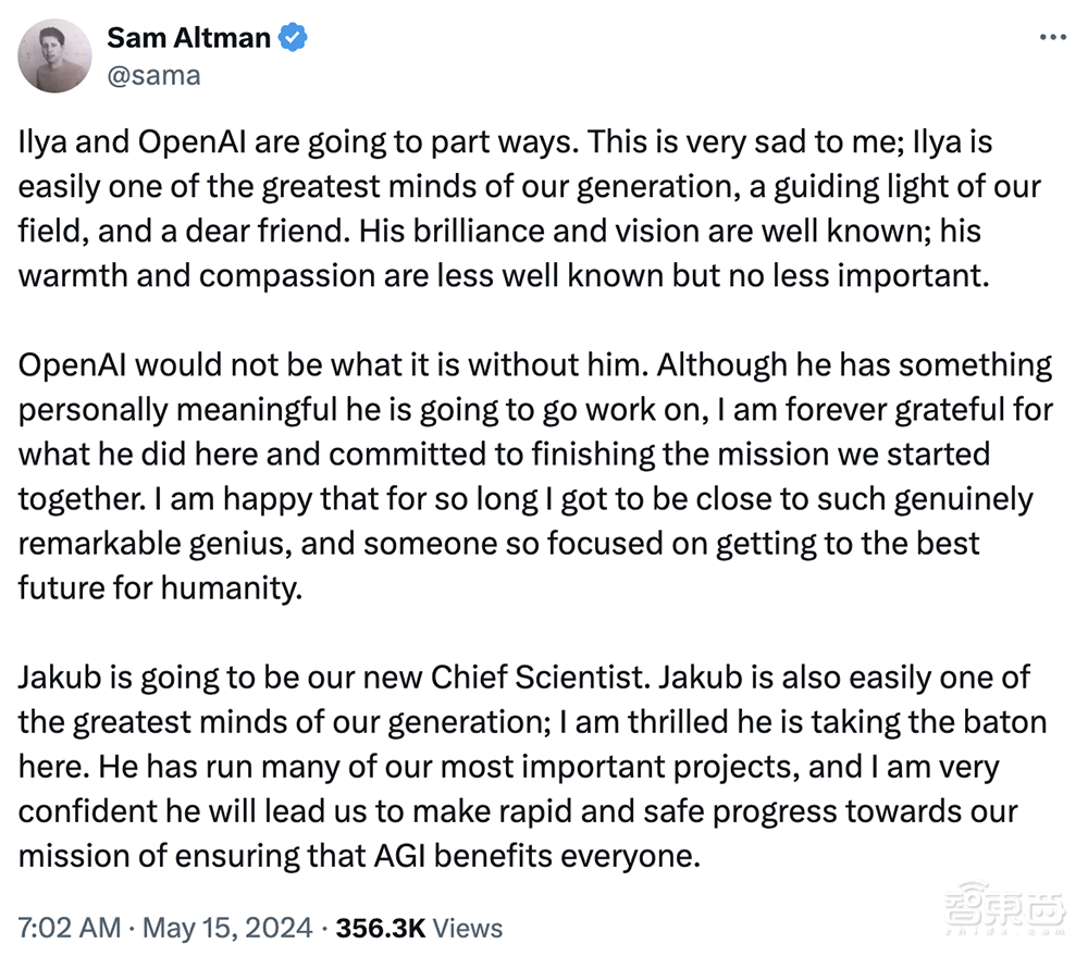 突发!OpenAI首席科学家Ilya离职,一个让马斯克与佩奇决裂的男人