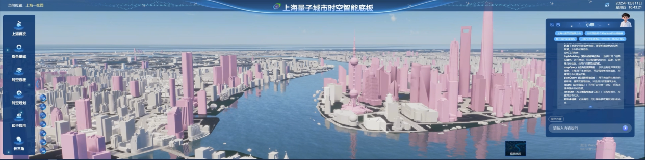 别只盯着DeepSeek：上海推出“能调三维地图的AI”，政务大模型有了新答案