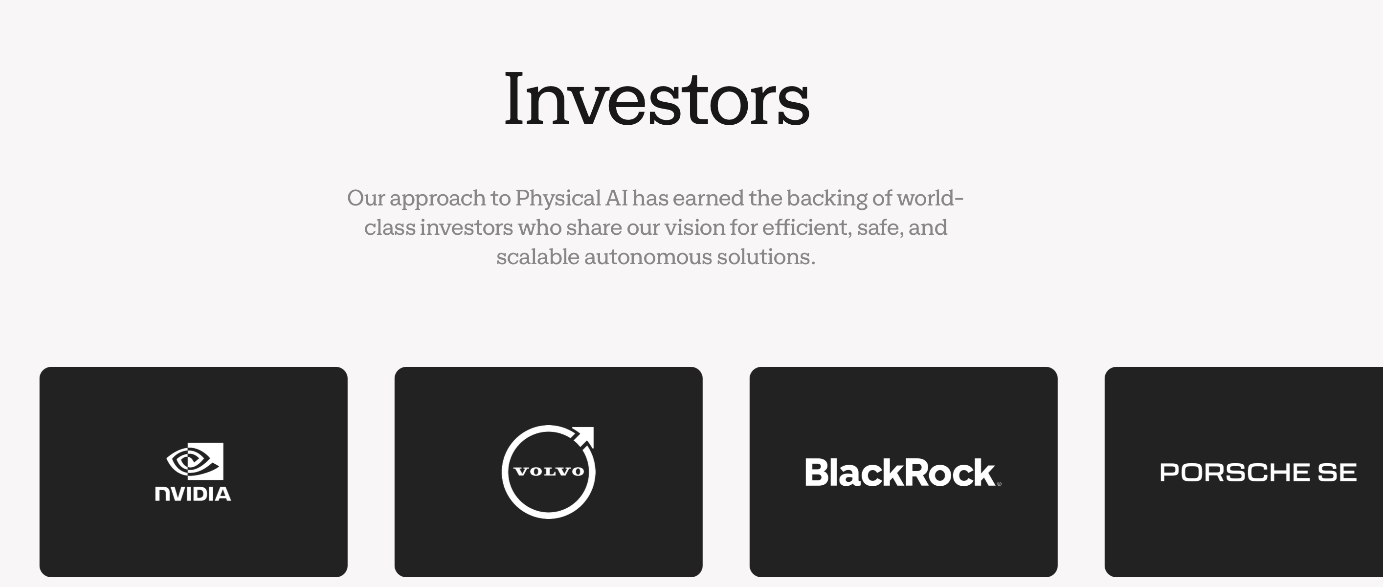 融资70亿!英伟达沃尔沃出手,前Uber技术大牛瞄准无人重卡