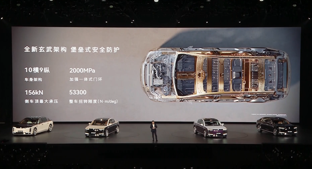 顶豪版101.8万!华为系最贵车开卖