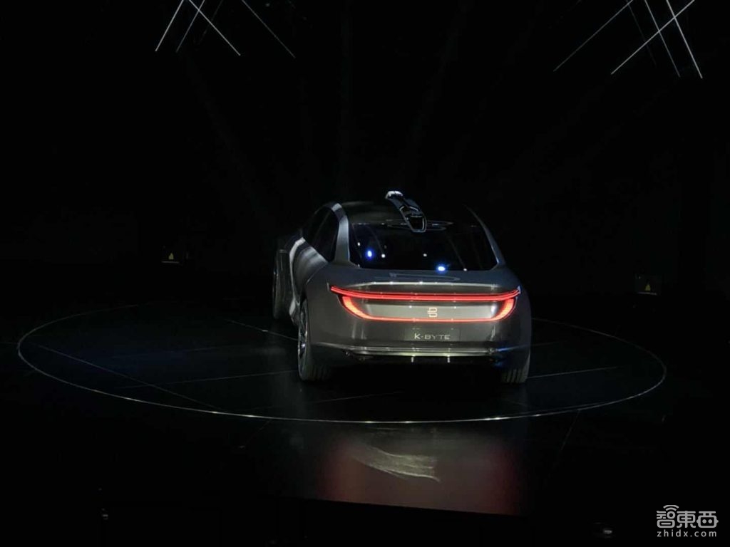 拜腾概念轿车K-Byte全球首发！武装激光雷达