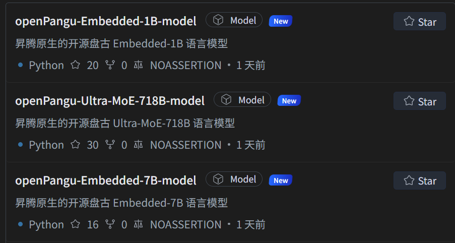 华为开源7180亿参数大模型！