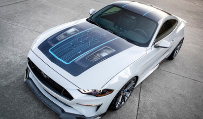 福特与伟巴斯特联手打造纯电肌肉车 最大功率达900马力