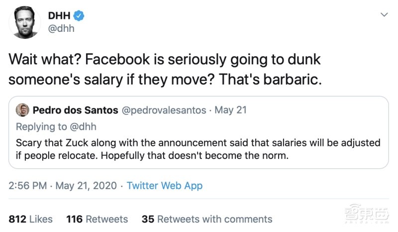 扎克伯格要让员工永久在家办公!还要降工资引发争议