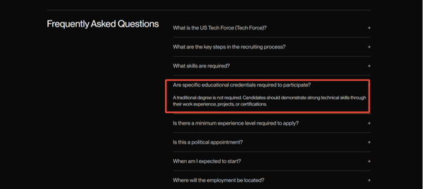 年薪百万!美国政府组建千人科技“特种部队”,苹果OpenAI英伟达全去了