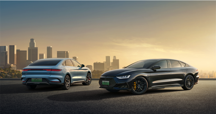 比亚迪汉DM系列新增两款车，售价区间18.98～23.98万，搭载云辇系统