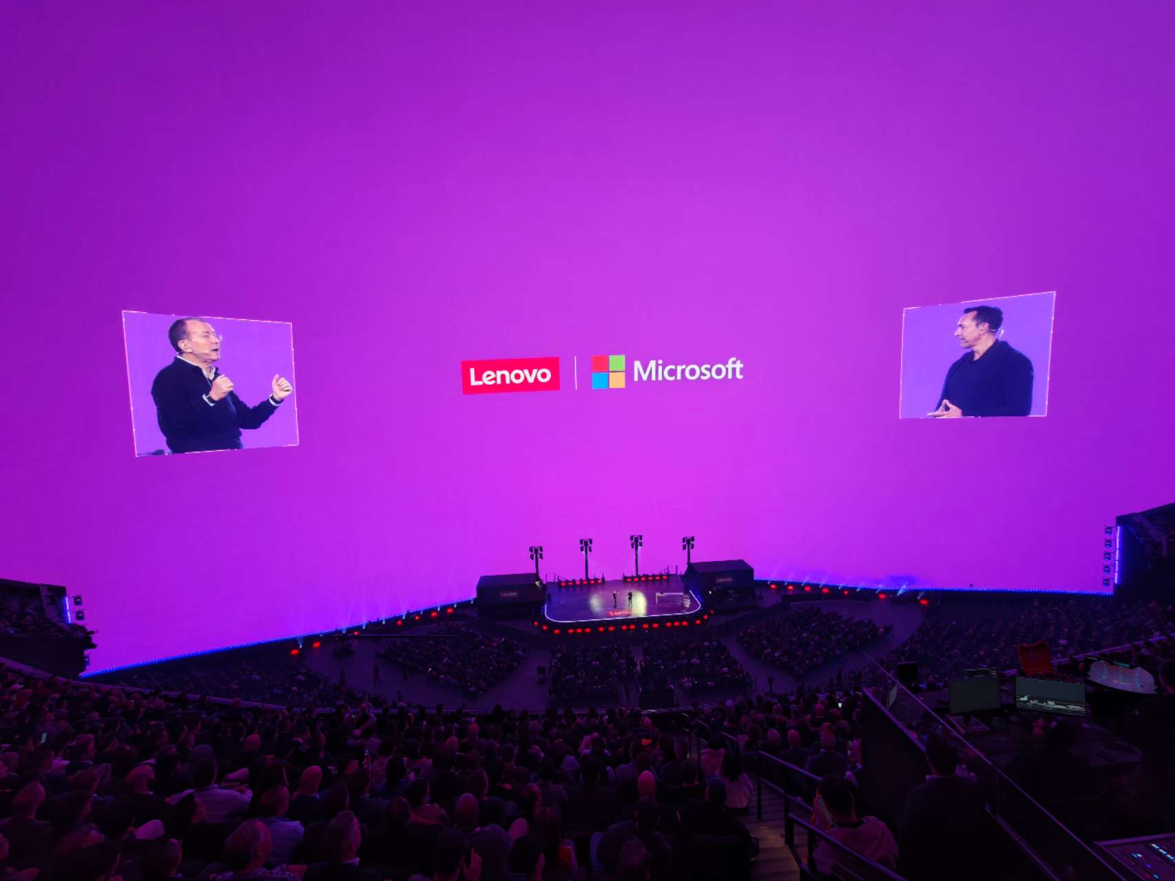 刚刚,联想一场会,美国科技圈半壁江山都来了