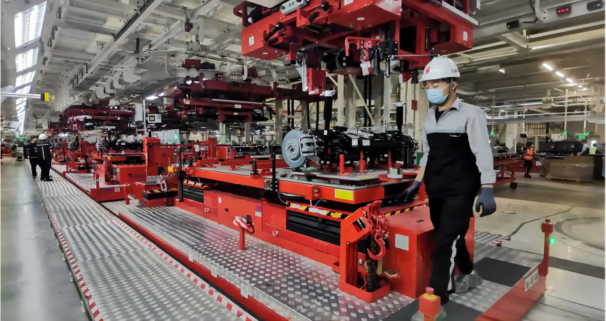 上海工厂制造一辆特斯拉汽车仅需40秒！ 一体化压铸技术增效