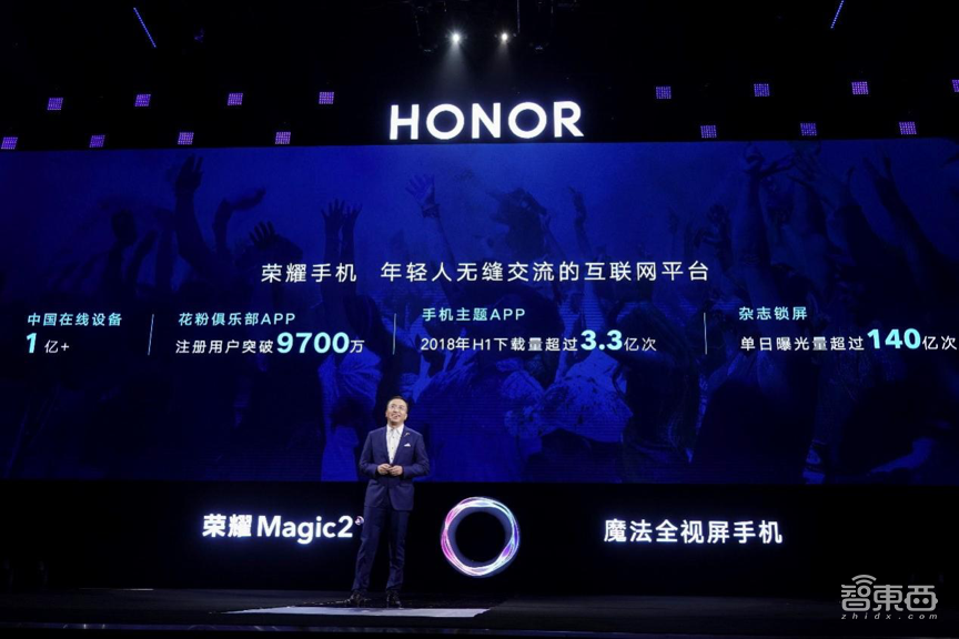 荣耀中国在线设备超一亿 全能智脑YOYO重定义智能手机