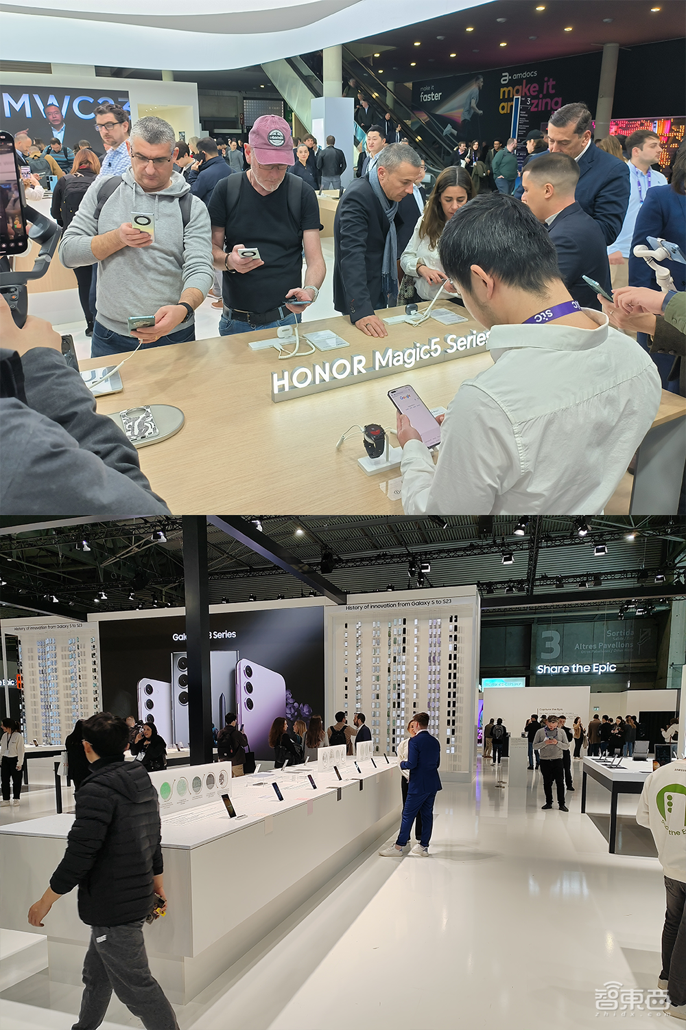 中国科技火遍MWC,AR隔空操控、水冷手机、卷轴屏电脑、还有5.5G!