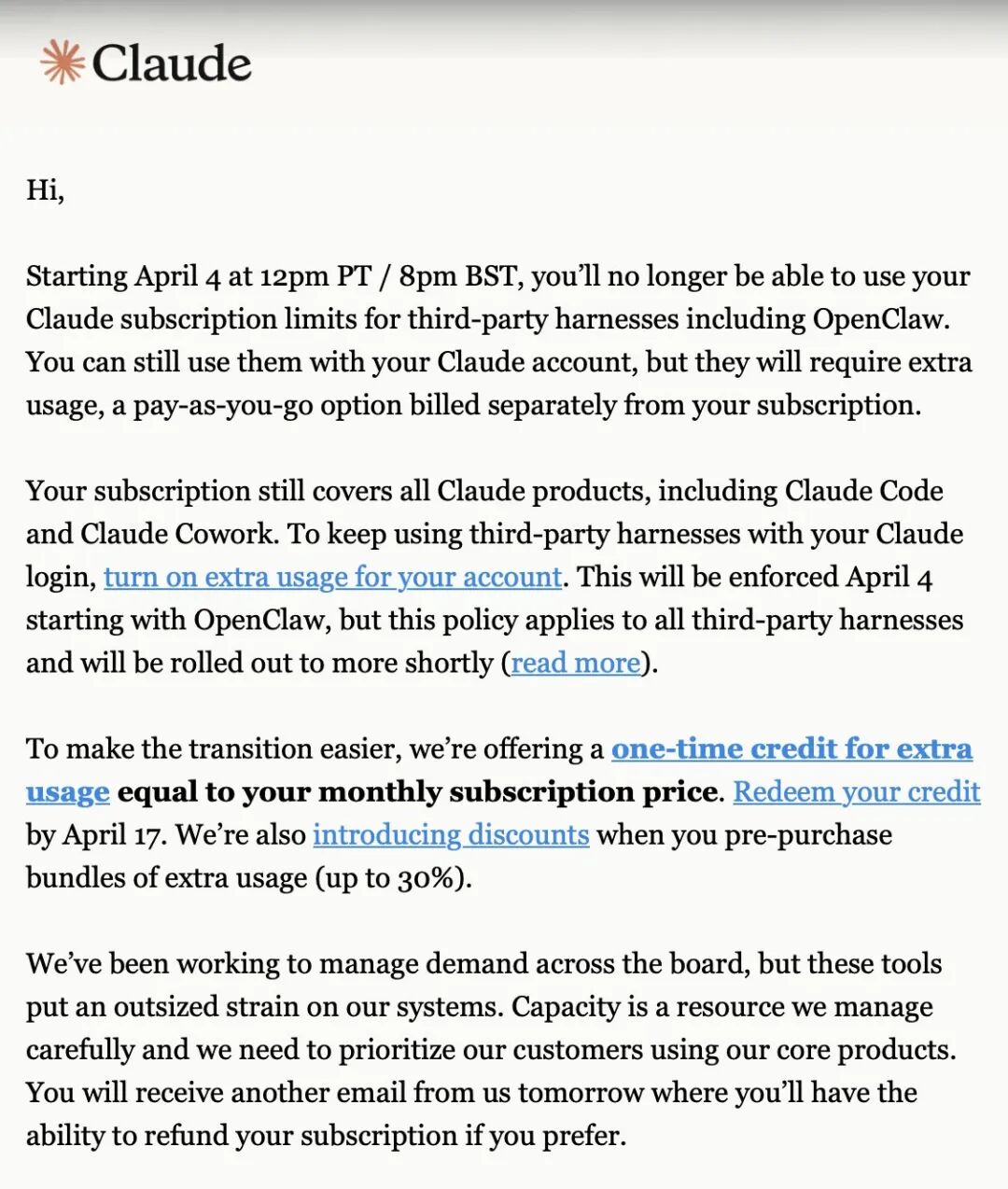 突发!Claude封杀OpenClaw