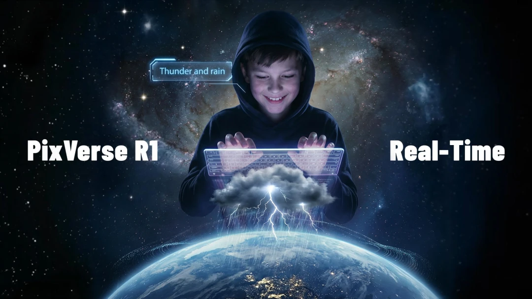 实时世界模型竟然能这么玩?PixVerse R2登上Twitter热榜