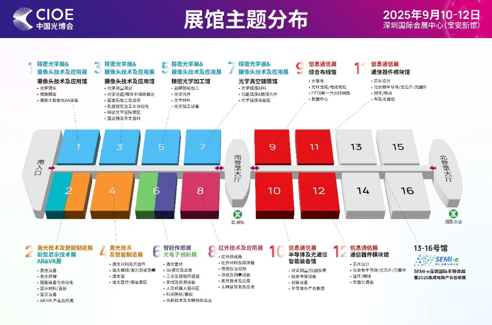 26届中国国际光电博览会9月深圳启幕,构筑“光电子+半导体”30万平融合生态!
