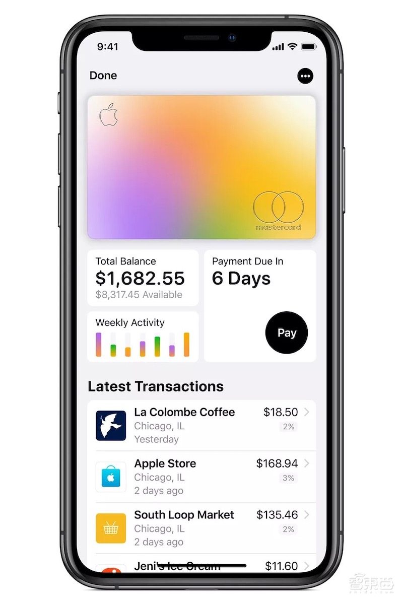 Apple Card今日推出!一分钟完成注册,消费返现3%