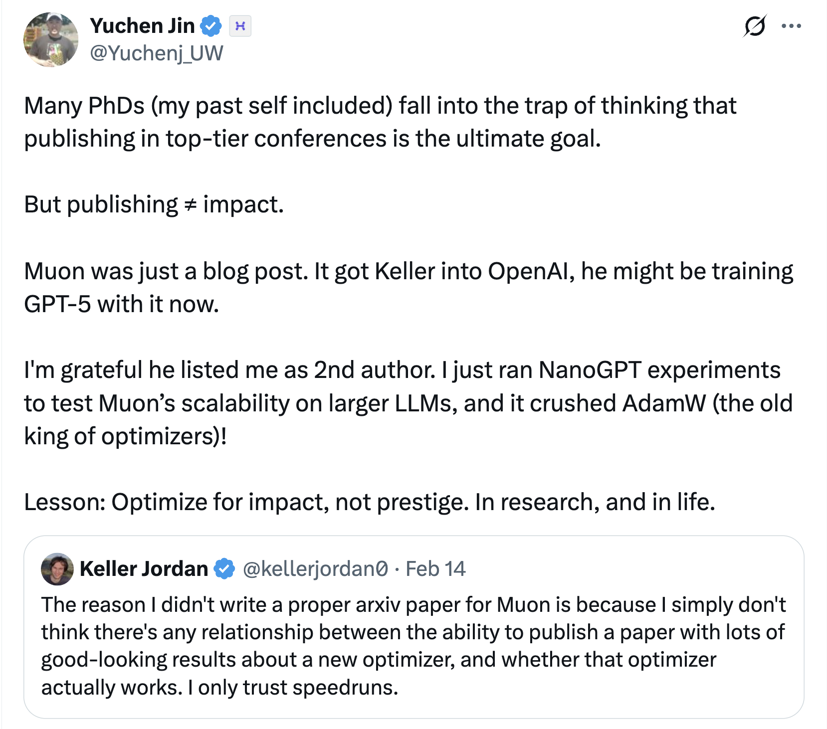 GPT-5训练背后隐藏大佬：靠一篇博客入职OpenAI