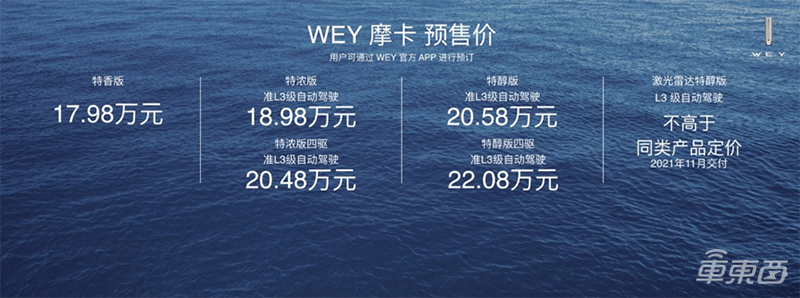 华为二公主姚安娜代言,Wey摩卡开启预售17.98万起