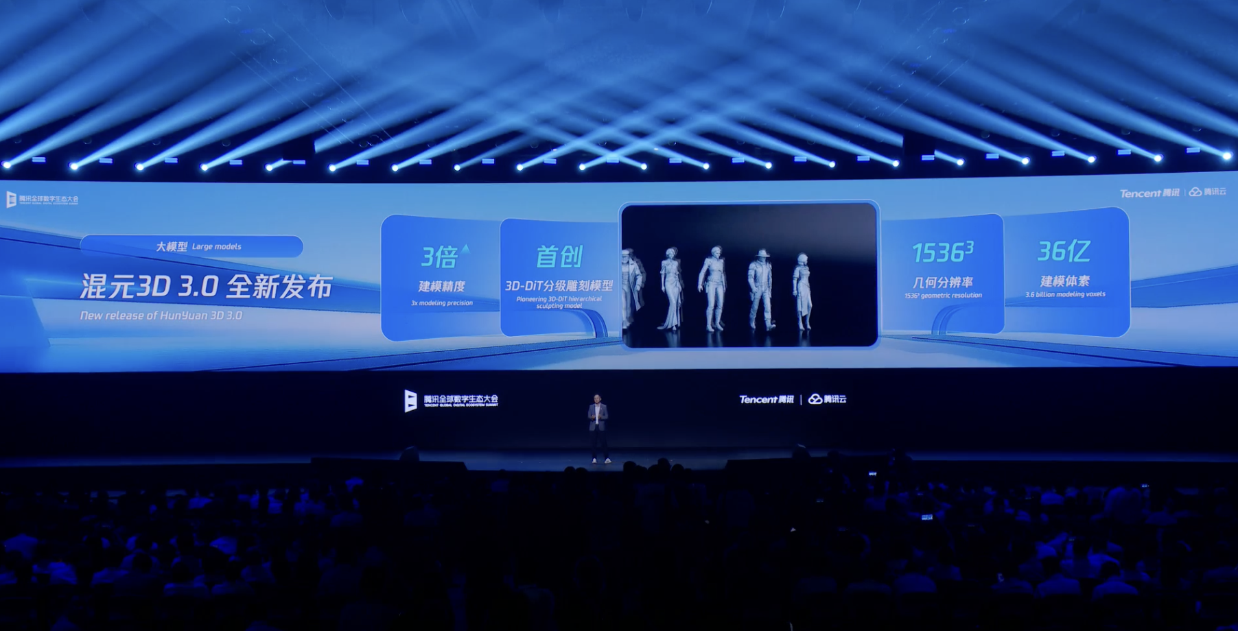 重磅！汤道生公布腾讯智能体全景图，国产芯片全面适配兼容