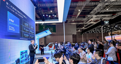 英特尔首秀上海车展：发布最新一代SoC，与黑芝麻智能、面壁智能合作