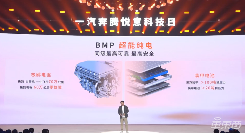 一汽奔腾加速新能源转型！连发三大核心技术，未来三年投放超6款新车