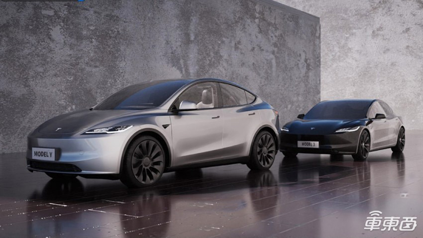 新款Model Y长这样？外媒称特斯拉已立项改款，或明年十月亮相