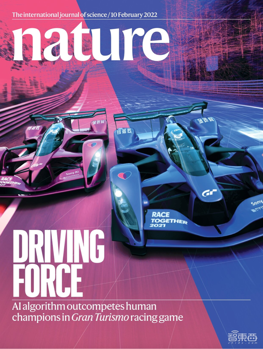 AI玩赛车游戏登上Nature封面!击败人类冠军
