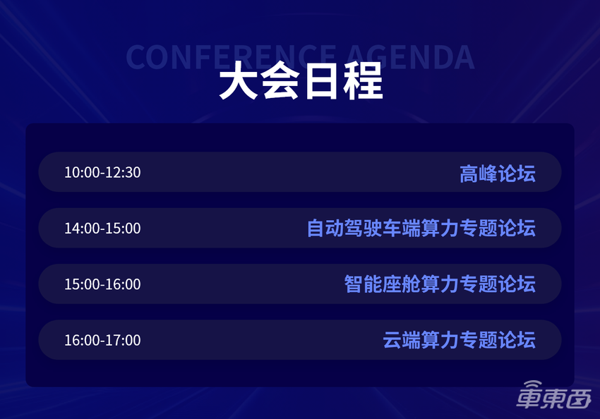 前蔚来AVP领衔,联想博泰映驰大咖出席!车东西智能汽车算力峰会首批嘉宾公布