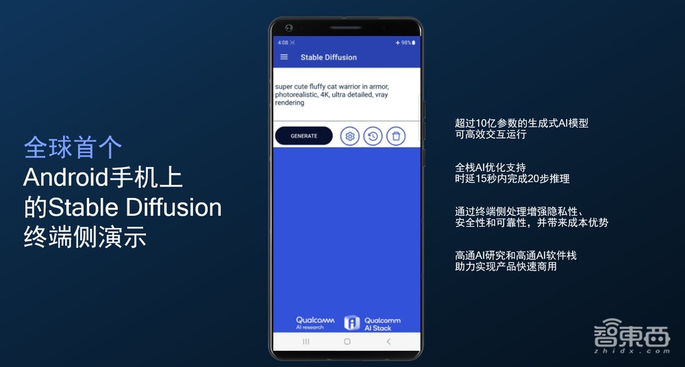 高通万卫星:生成式AI落地端侧,解密高通的软硬件AI大招丨GACS 2023